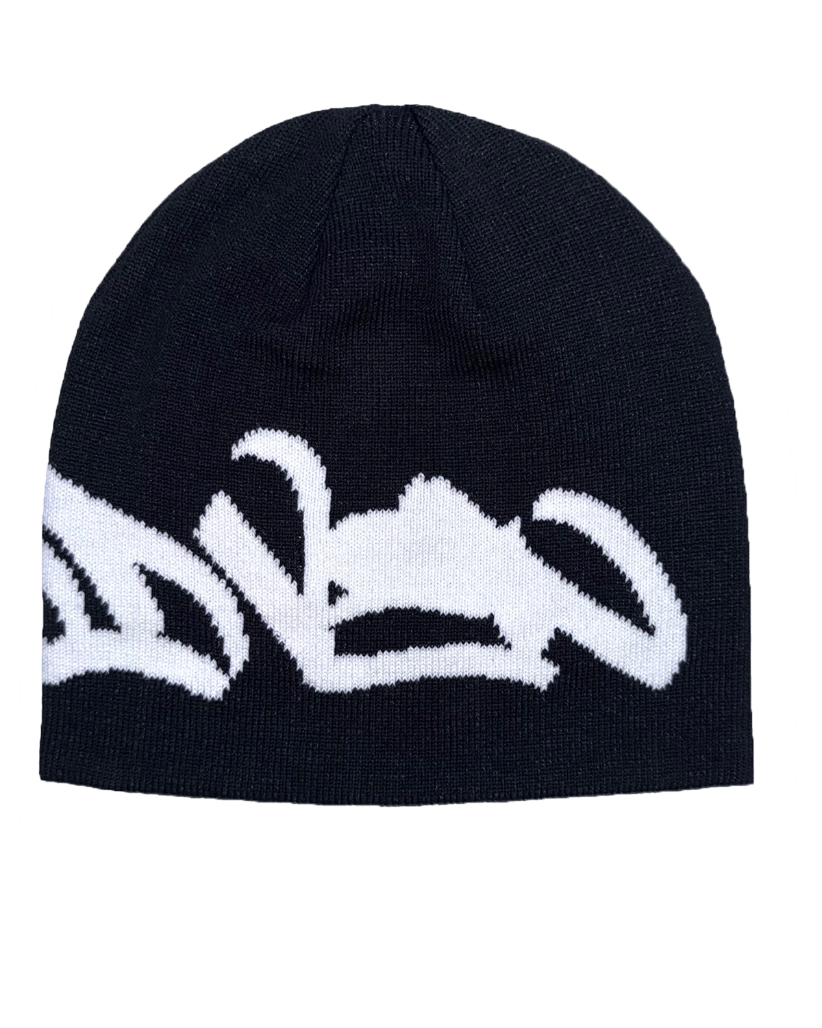 Black Reddven Jacquard Beanie