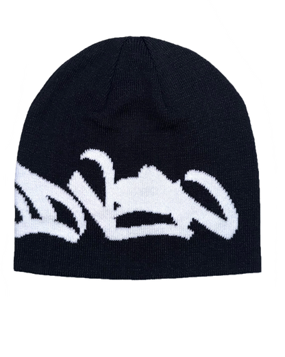 Black Reddven Jacquard Beanie