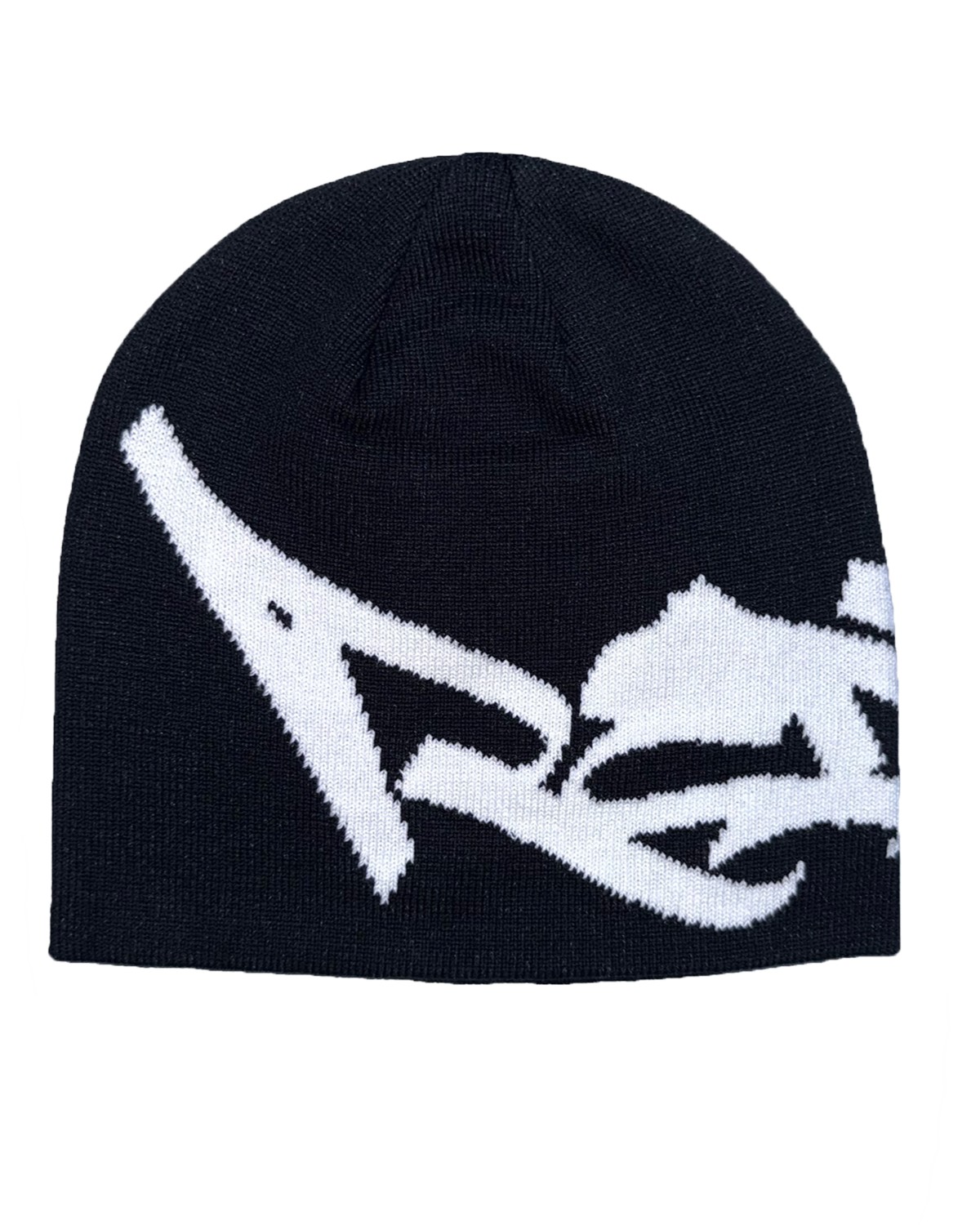 Black Reddven Jacquard Beanie